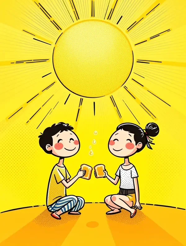 蜂蜜色的夏天 动漫作品封面